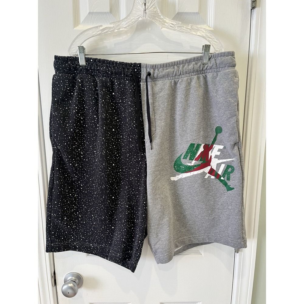 Nike Air Jordan Classic Fleece Shorts Mens 3XL CK2854-092 Basketball Speckled